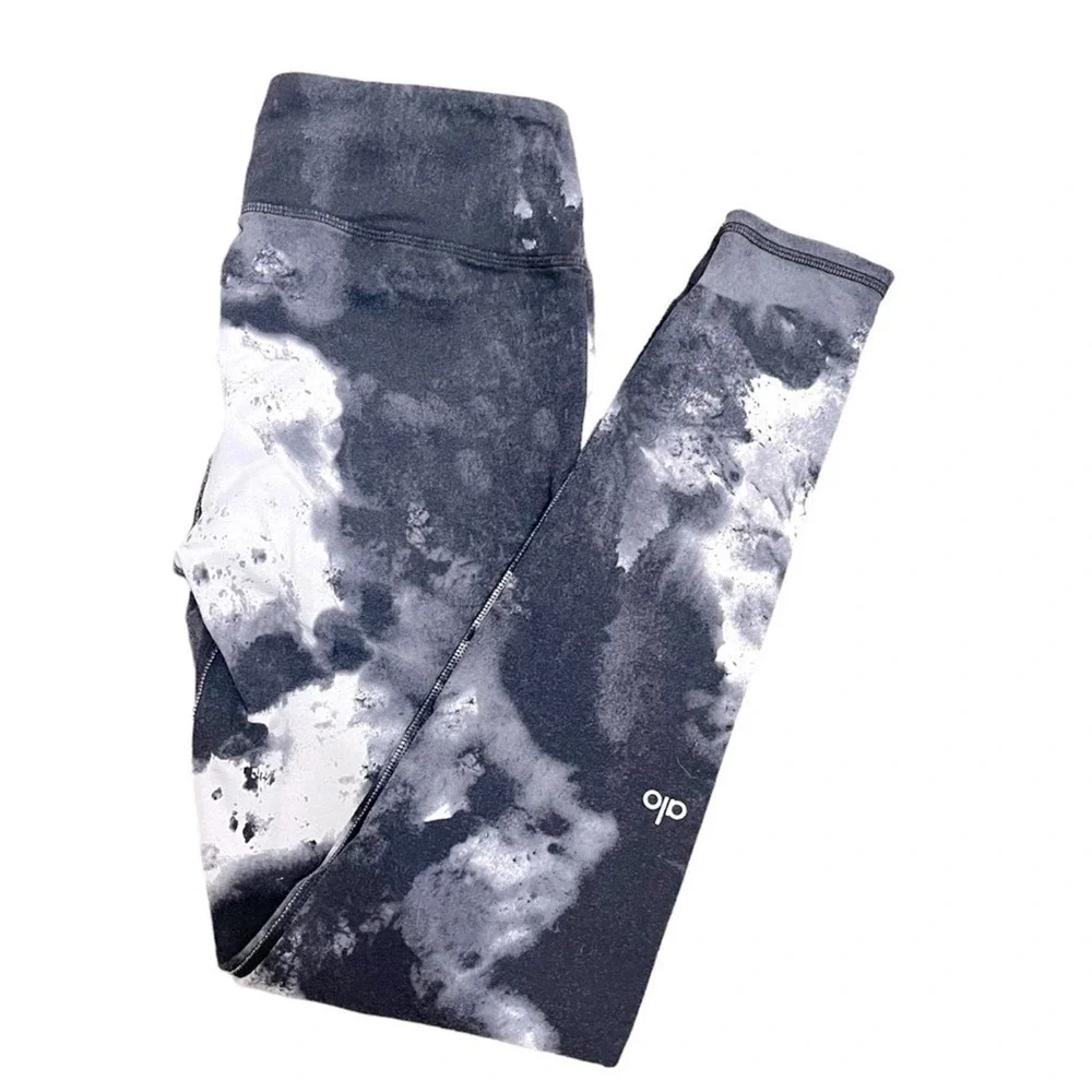 Alo Yoga Airbrush Legging Black Magma Size‎ S